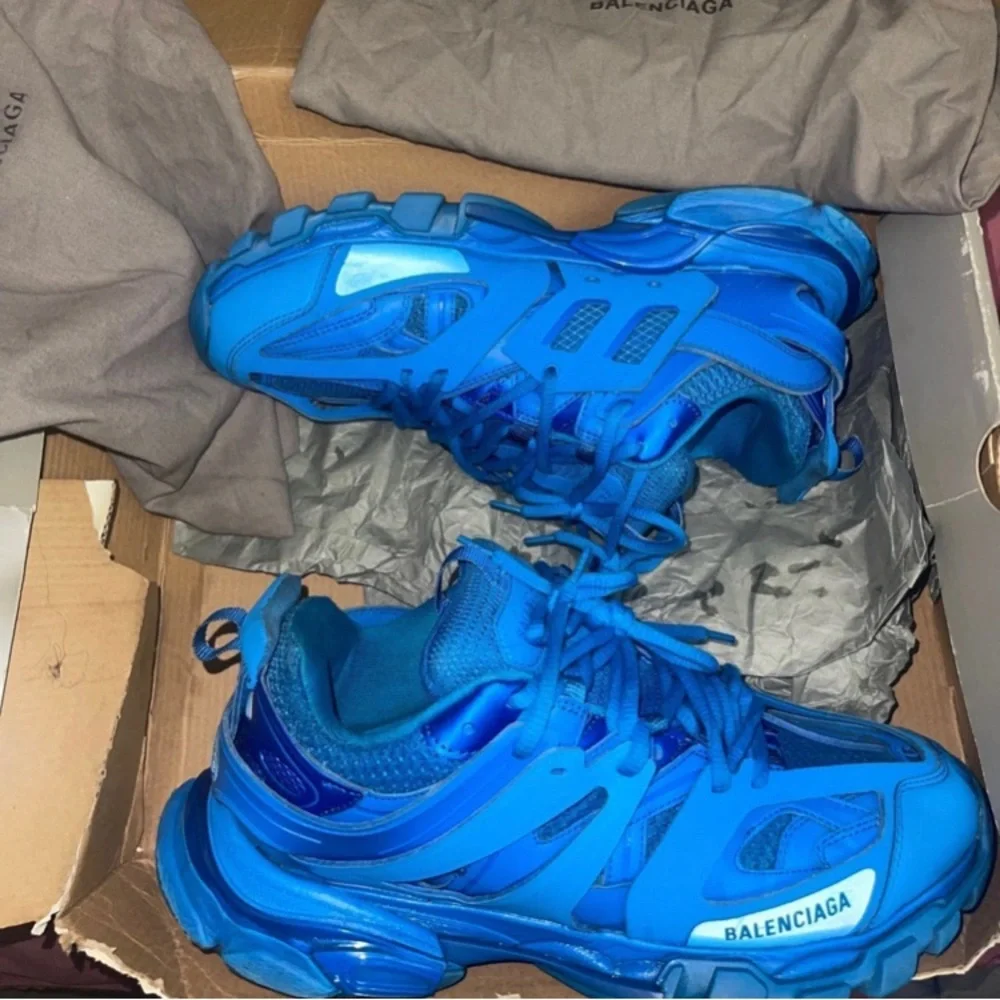 Balenciaga track runners blue - Picture 5 of 7